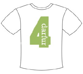 4Darfur T-shirt